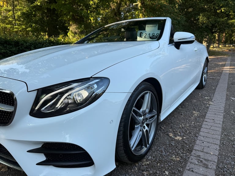 2018 Mercedes-Benz E-Class E220d AMG Line 2dr 9G-Tronic CONVERTIBLE Diesel Automatic