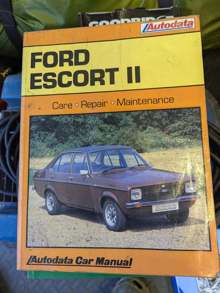Ford Escort MK1 and MK2 manual's 