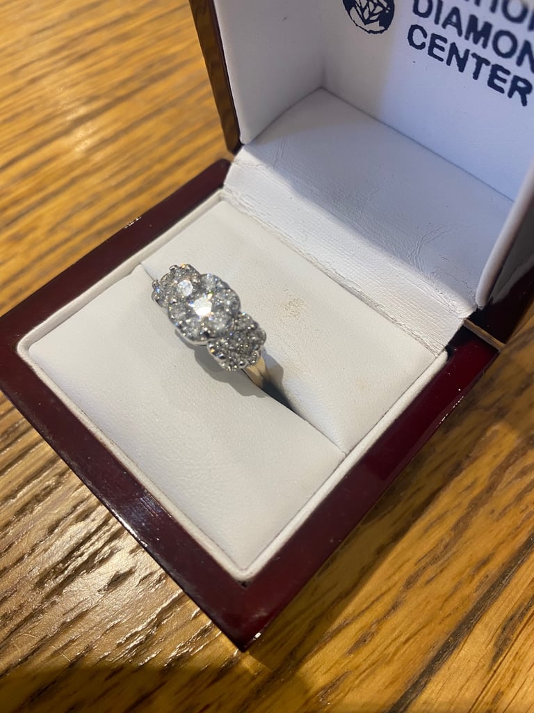 Diamond Ring - 2ct./size O 1/2