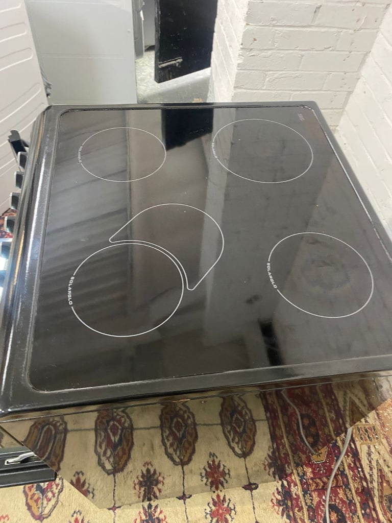 Beautiful 60CM Cannon Black Electric Cooker With Dual Grill/Oven For Sale