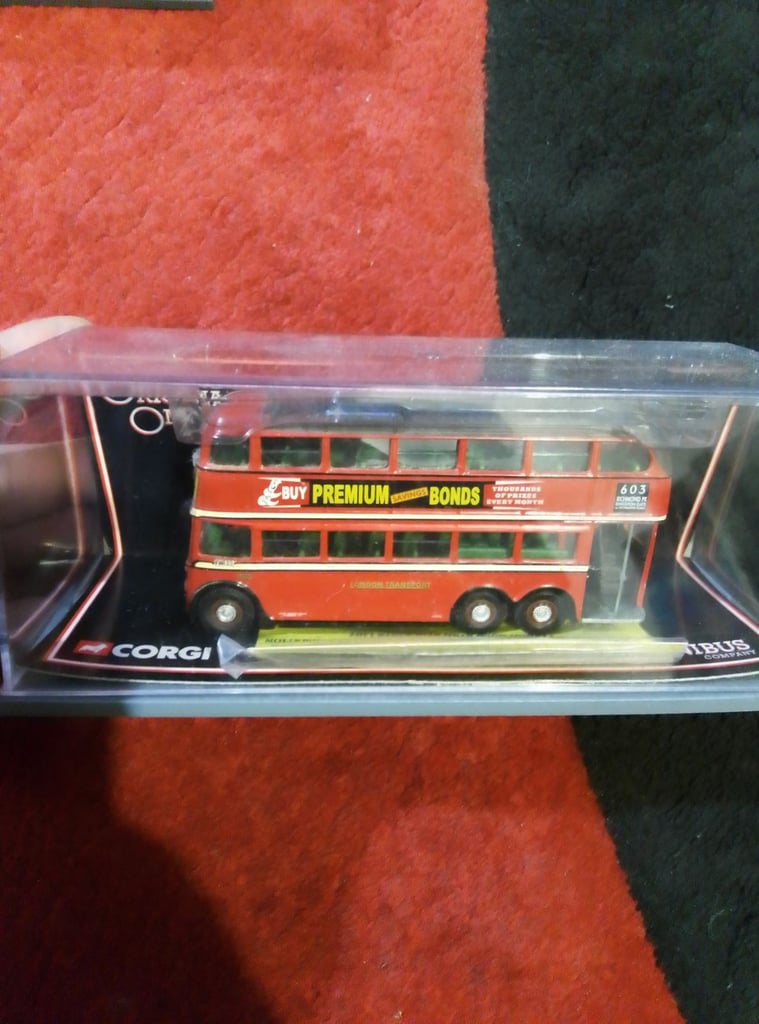image for Original omnibus diecast model bus model 43708 unopened 