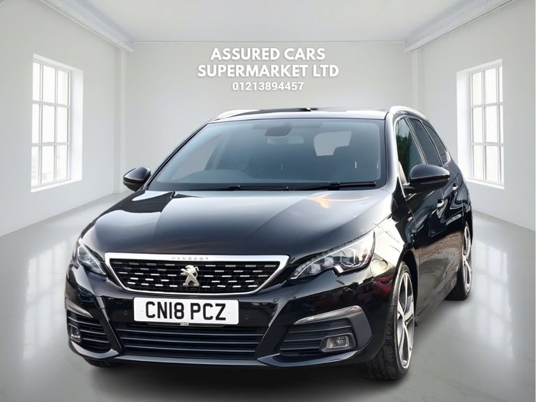 2018 Peugeot 308 SW 1.2 PureTech GT Line Estate 5dr Petrol EAT Euro 6 (s/s) (130 ps) Estate Petro...