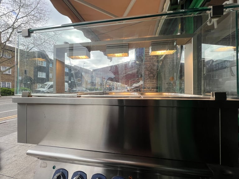 HOT FOOD DISPLAY CAFE KEBAB CHICKEN SHOP CATERING COMMERCIAL KITCHEN  SHOP 