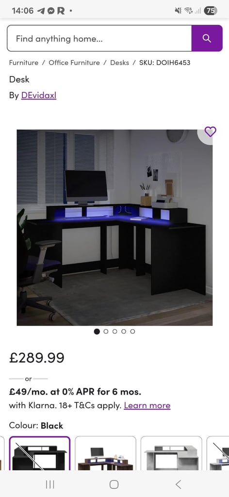 image for Corner desk 