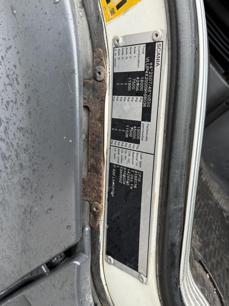 2012 (12) SCANIA R 420 R-CAB 