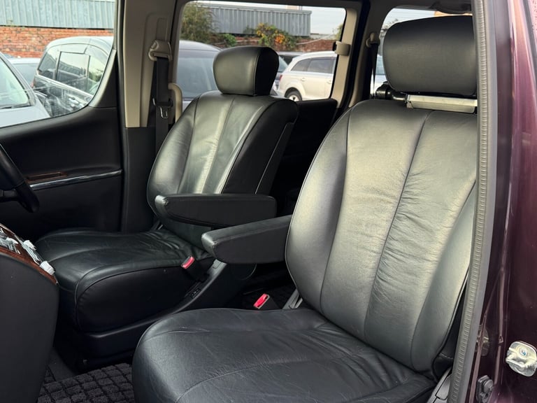 2008 Nissan Elgrand E51 HIGHWAY STAR 360 Camera 3.5 Petrol 8 Seater Full Leather Apple CarPlay  M...