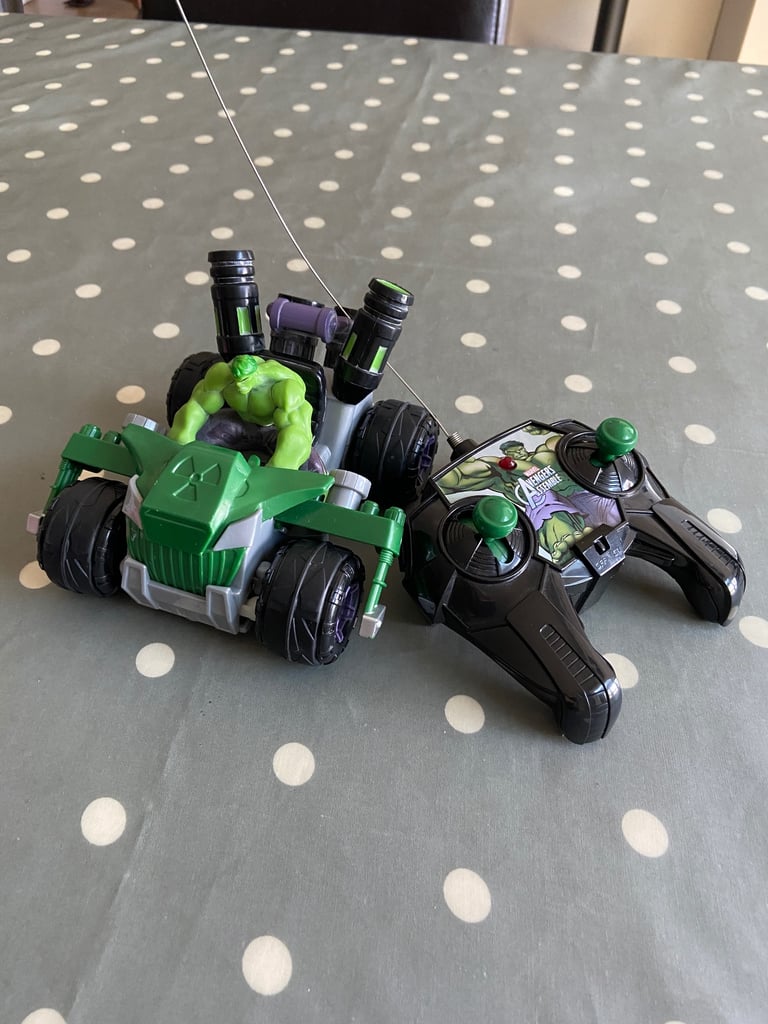 image for Avengers Hulk remote controlled car