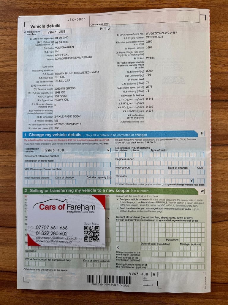 Volkswagen Tiguan 2.0 TDI Blue Motion Tech R-Line DSG 4WD 5dr DIESEL 2013/63