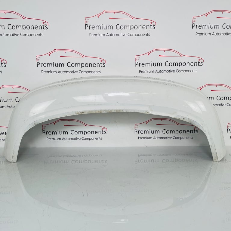 Rear Bumper Skoda Fabia Estate Genuine White Mk3 2018 - 2022 [ak151]