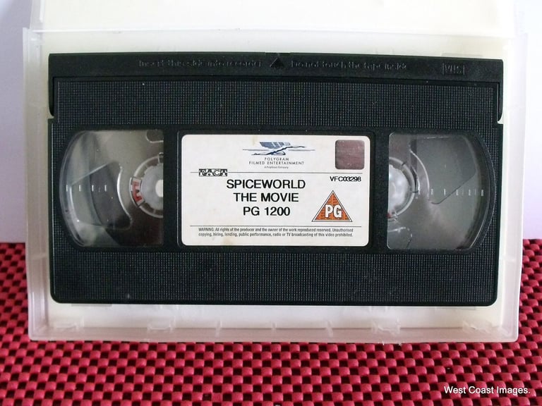 Spiceworld The Movie VHS (PG).