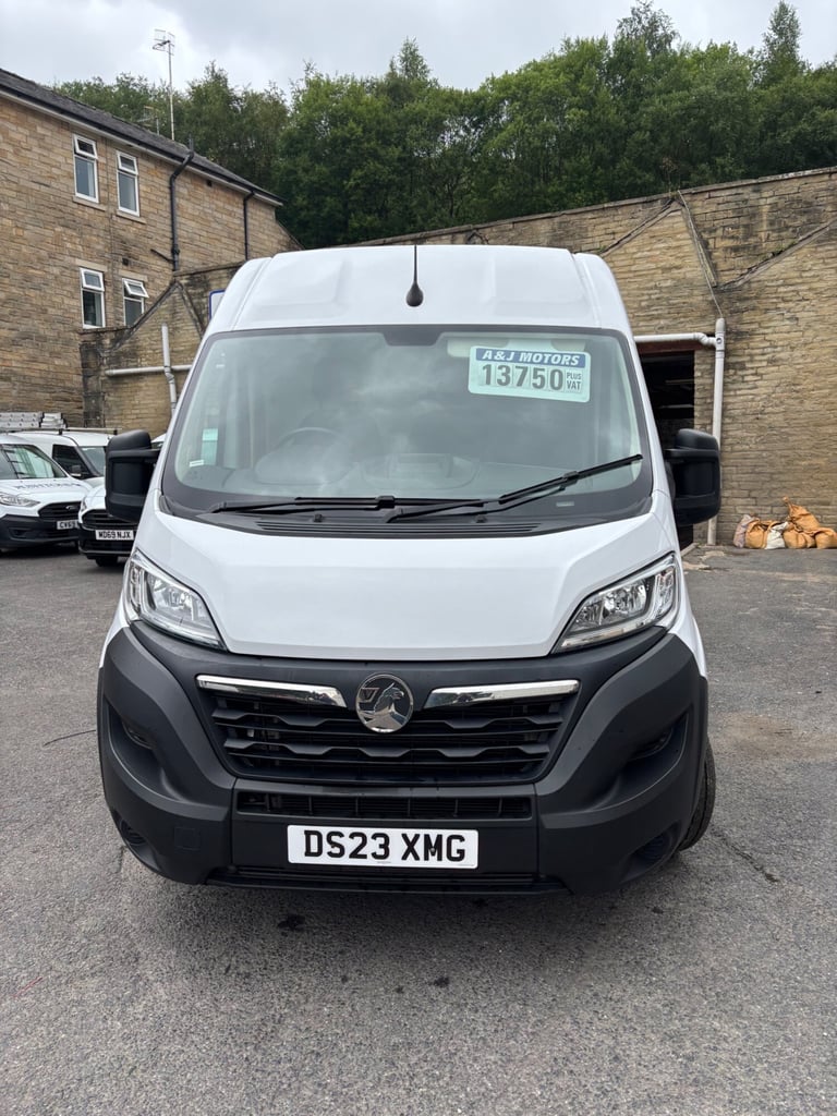 2023 Vauxhall Movano 3500, ONLY 26,000 MILES, 2.2 L2 H2 Turbo D 140ps H2 Van PANEL VAN Diesel Manual
