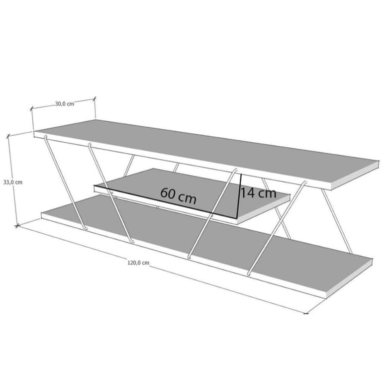 Scandi TV Unit 