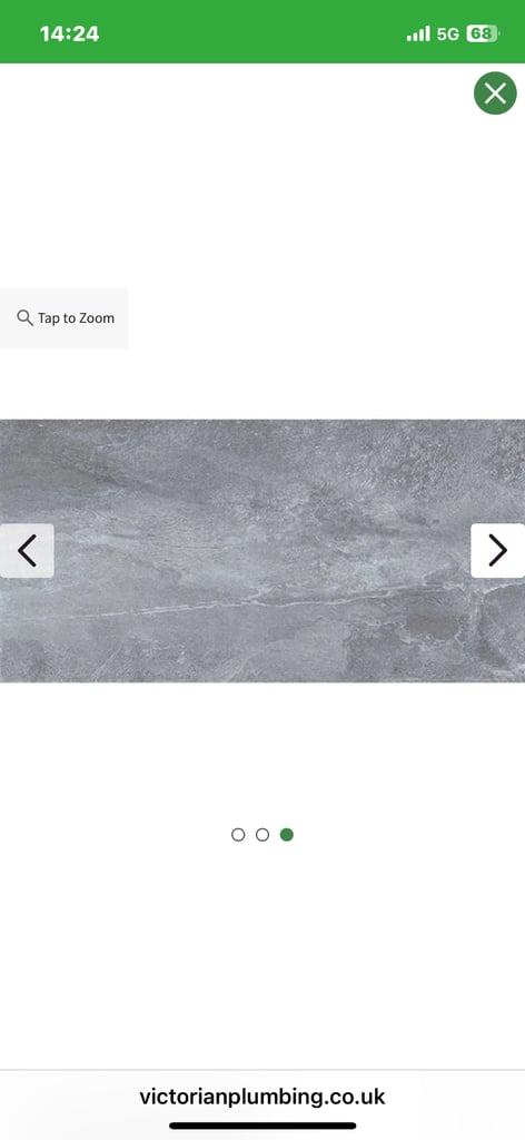 Stonehouse Studio Gio Dark Grey Matt Stone Effect Wall & Floor Tiles - 300 x 600mm 1 box - 8 tiles