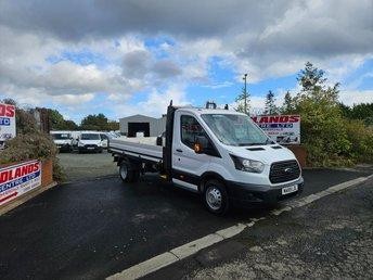 2019 ON 69 PLATE FORD TRANSIT 350 TDCI RWD L3HI LWB DROPSIDE PCK UP ULEZ FREE 