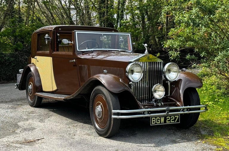 1934 Rolls-Royce 20/25 Park Ward Brougham de Ville GMD36 Saloon Petrol Manual