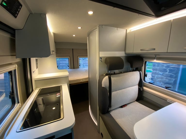 HYMER FREE 540 -2022- BLUE EVOLUTION - 9S AUTO - REAR UNDERBED STORAGE