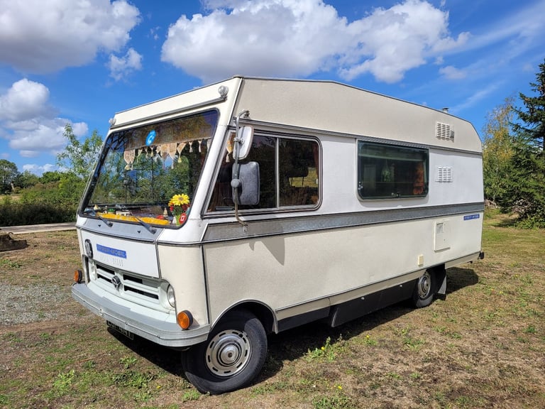 Classic Hymer Bedford blitz Motorhome