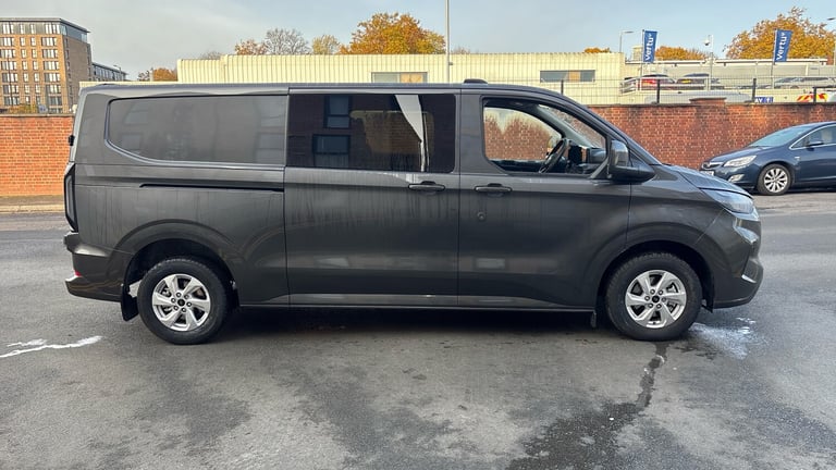 2025 Ford Transit Custom 320 L2 Diesel Fwd 2.0 EcoBlue 136ps H1 Double Cab Van Limited Auto Crew ...