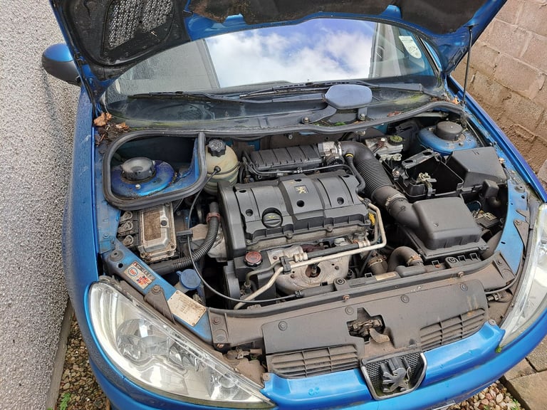 Peugeot, 206, Convertible, 2003, Manual, 1587 (cc), 2 doors