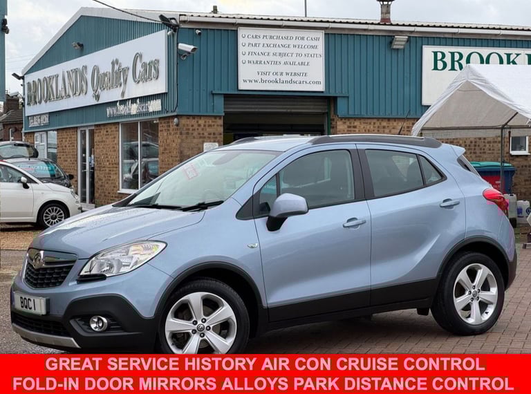 2013 Vauxhall Mokka 1.6 Exclusiv SUV Misty Lake Petrol Manual 2WD Euro 5 (s/s) (115 ps) HATCHBACK...