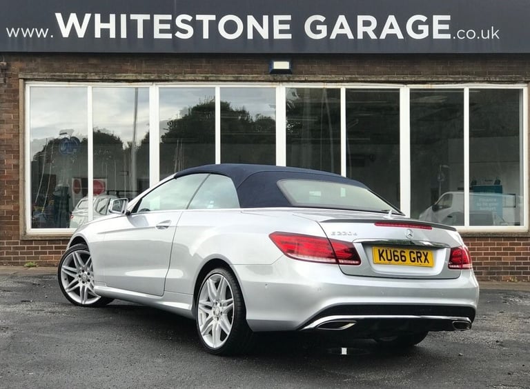 2016 66 MERCEDES-BENZ E-CLASS 2.1 E220D AMG LINE EDITION CABRIOLET 2DR DIESEL G-