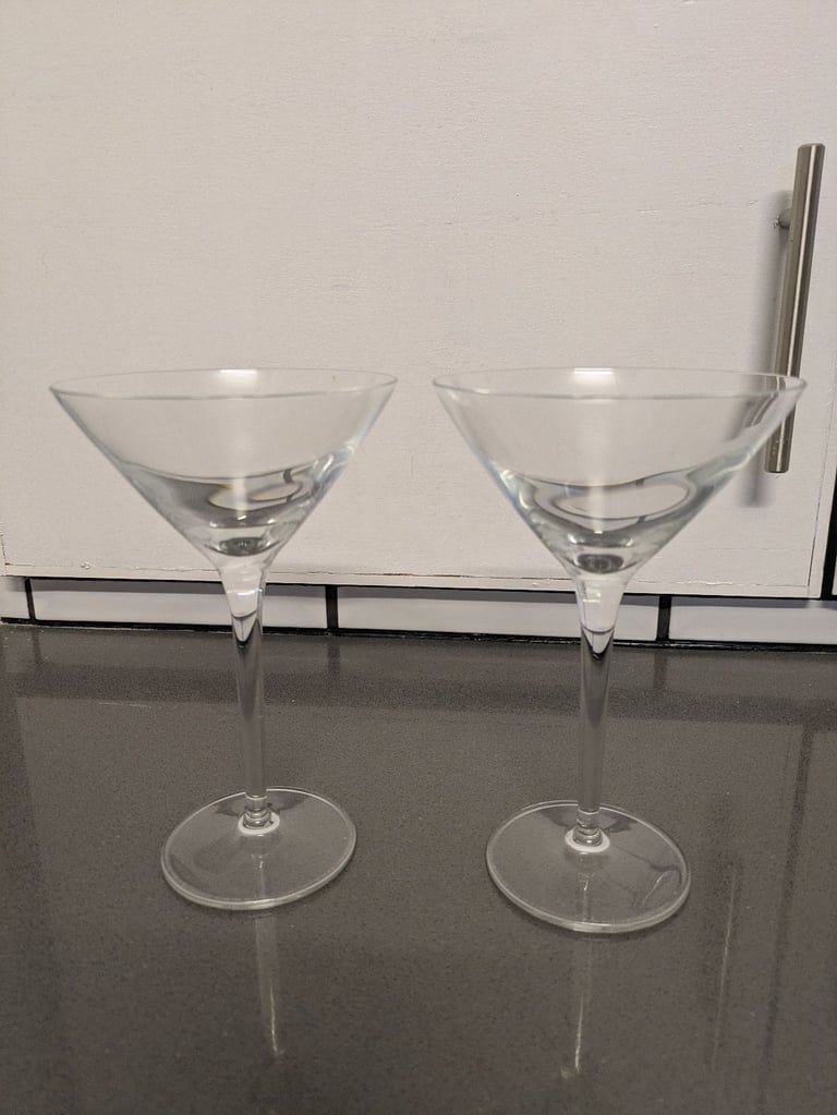 Martini glasses