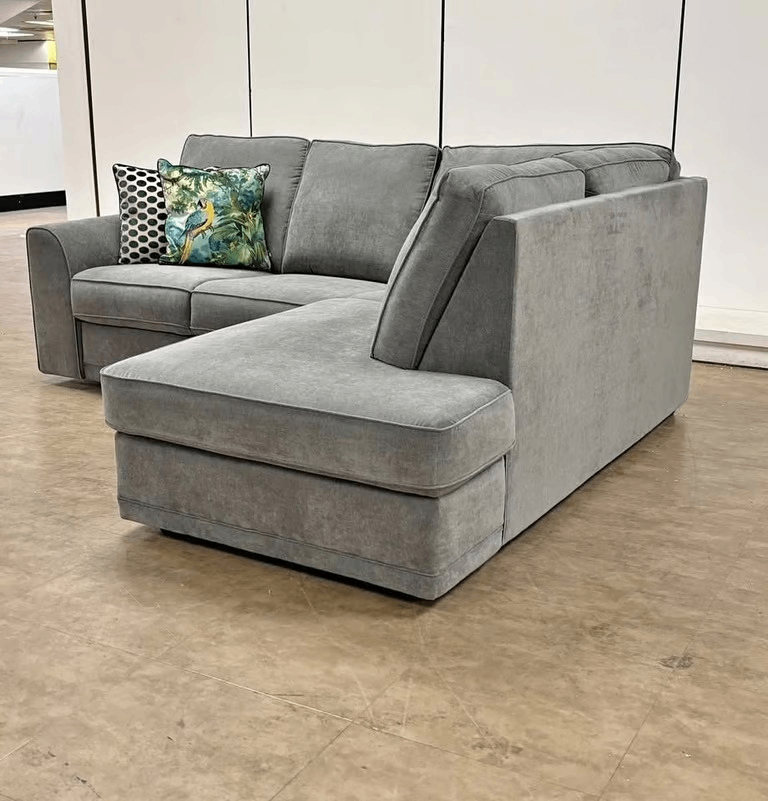 image for Right Hand & Left Hand DYLAN Corner Sofa Grey Color Brand New ~~ Free Home Delivery 
