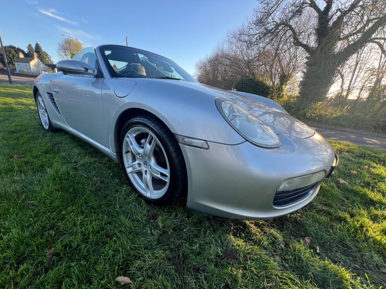 2005 PORSCHE BOXSTER 2.7 MANUAL LOW 59K LADY OWNER FSH MINT MOT 12/25 PX SWAPS
