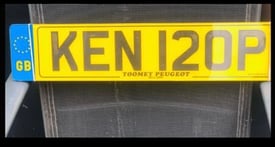 Personalised registration KEN120P