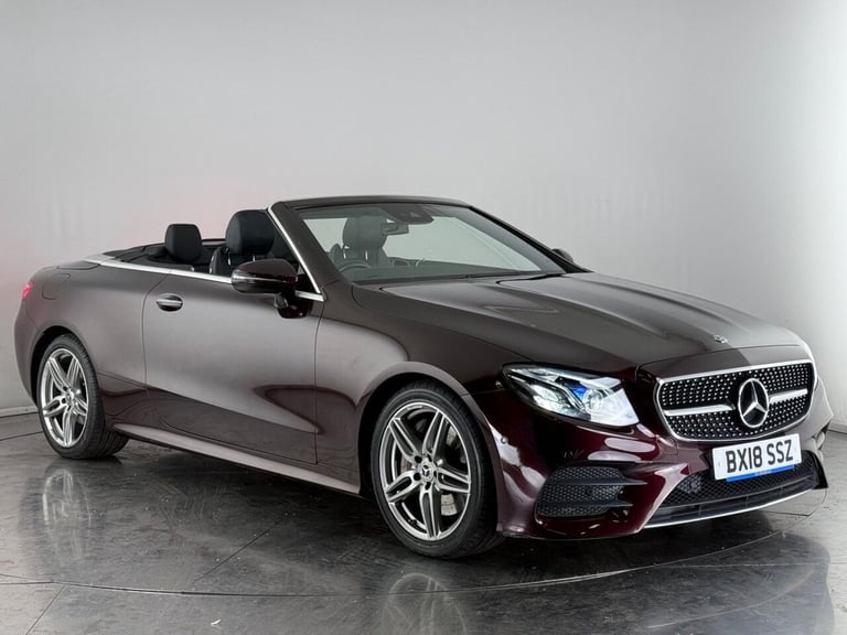 2018 Mercedes-Benz E-Class E300 AMG Line Premium Plus 2dr 9G-Tronic CONVERTIBLE PETROL Automatic