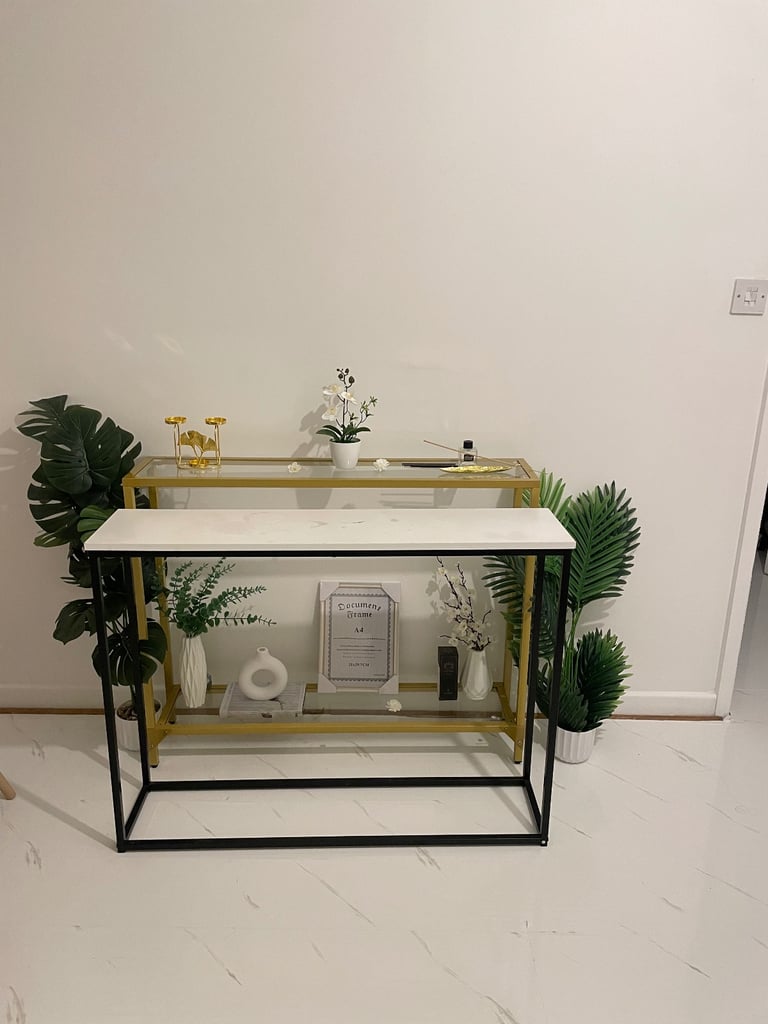 CONSOLE TABLE ENTRYWAY HALLWAY TABLE 100x75x24cm 
