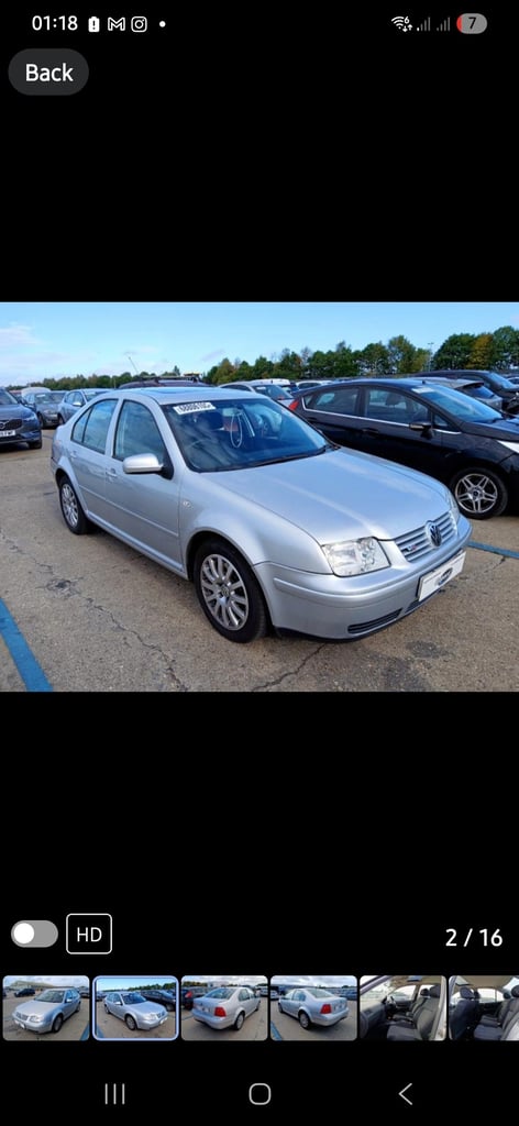 2004 Volkswagen Bora 2.3 V5 4dr Tip Auto [170bhp] SALOON Petrol Automatic