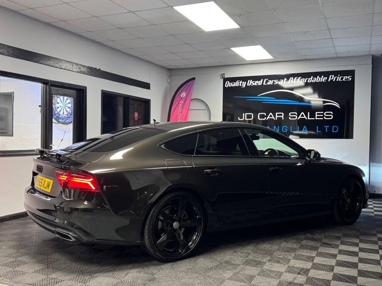 2015 Audi A7 3.0 TDI Quattro 272 Black Edition 5dr S Tronic HATCHBACK DIESEL Automatic