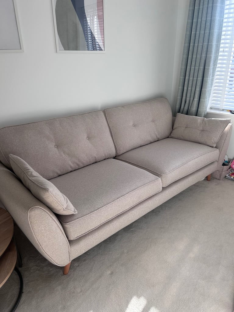 image for DFS Zinc 4 seater sofa