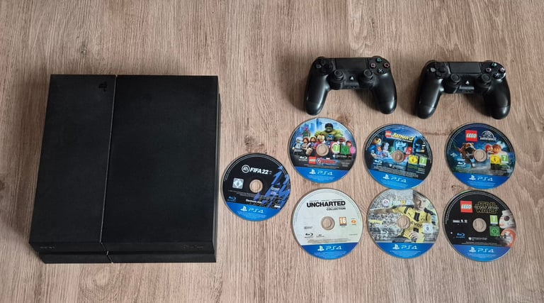 PS4 Console 2 Controls and Games