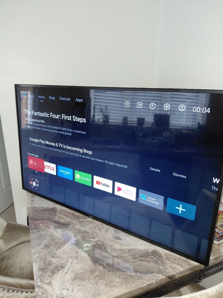 Sony 50 inch smart 