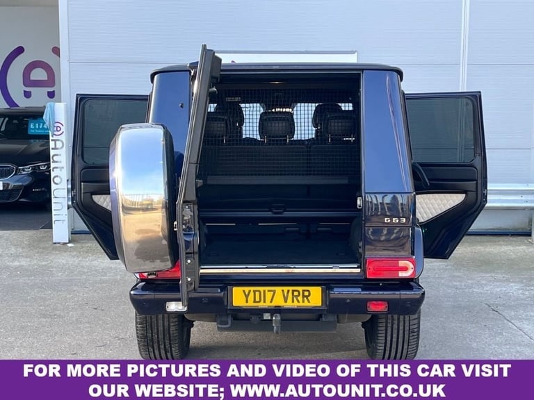 2017 MERCEDES-BENZ G-CLASS 5.5L 5D  AUTO  563 BHP