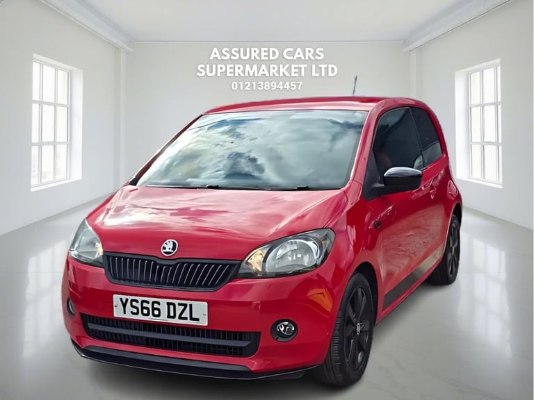 2016 66 SKODA CITIGO 1.0 MPI MONTE CARLO HATCHBACK 3DR PETROL MANUAL EURO 6 (60 