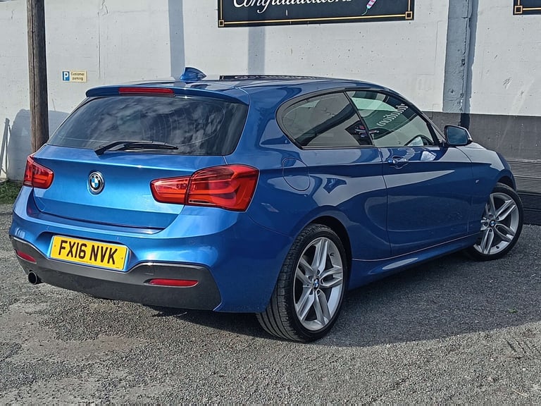 2016 BMW 1 Series 118i [1.5] M Sport 3dr HATCHBACK PETROL Manual