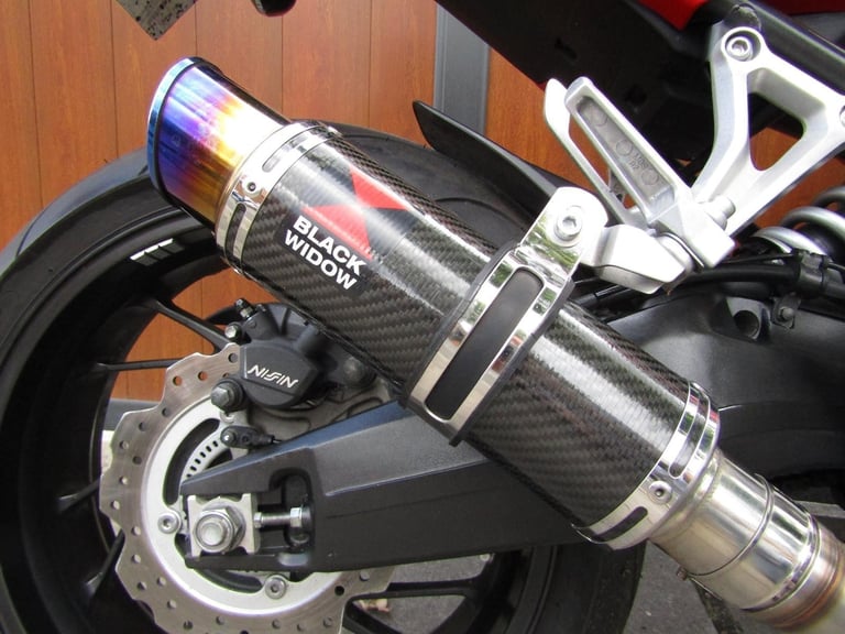 HONDA CBR 650F ,7019 MILES, FULL BLACK WIDOW , AMAZING EXAMPLE , FULL HISTORY ,