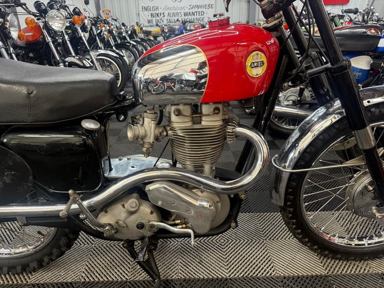 1954 Ariel Mk1 HS 500 scrambler, presented in restored condition, px welcome