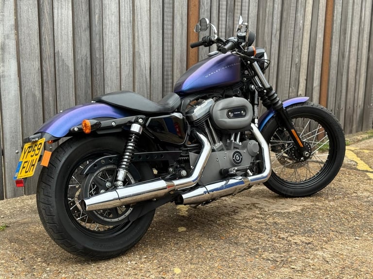 2009 Harley-Davidson SPORTSTER NIGHTSTER XL 1200 Nightster Vivid Black (08MY)  Petrol Manual