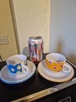 image for 4 Espresso cups and saucers