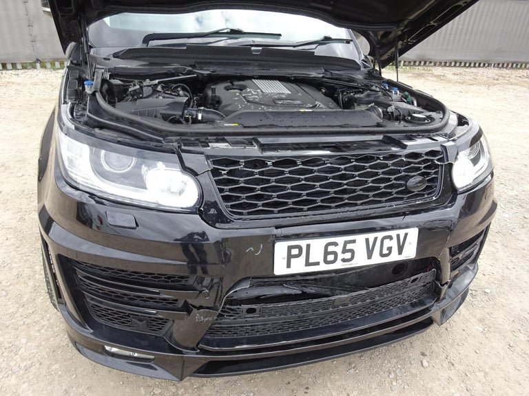 2015 65 REG RANGE ROVER SPORT HSE DYNAMIC SDV6 DIESEL AUTO DAMAGED SALVAGE