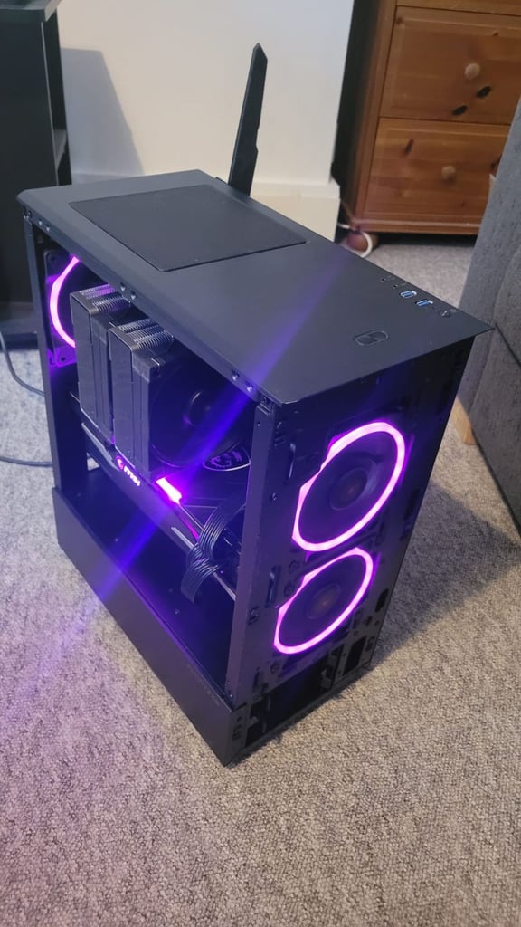 image for Gaming Computer, Radeon RX 6800 16 GB, Ryzen 7 5700X