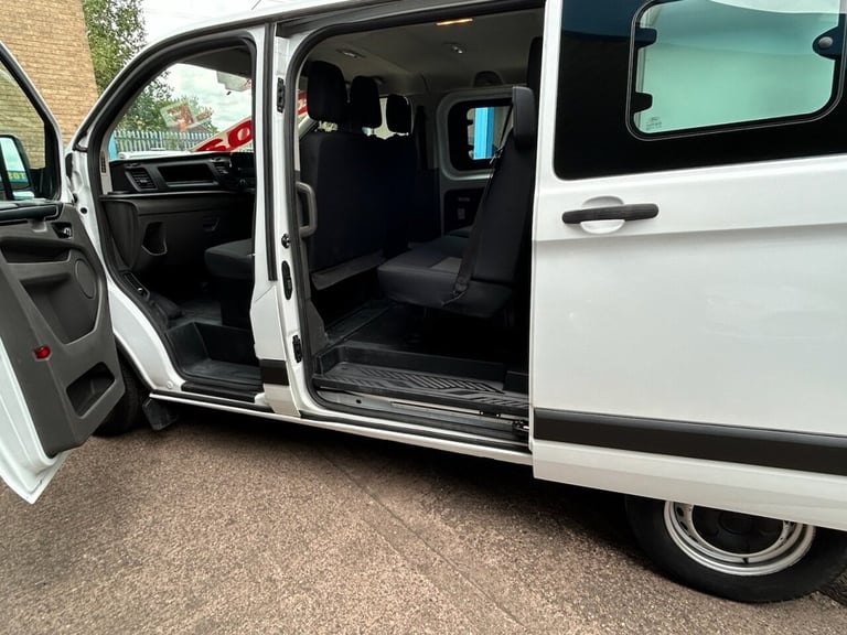 2022 22 FORD TRANSIT CUSTOM 2.0 300 ECOBLUE LEADER CREW VAN DOUBLE CAB 5DR DIESE