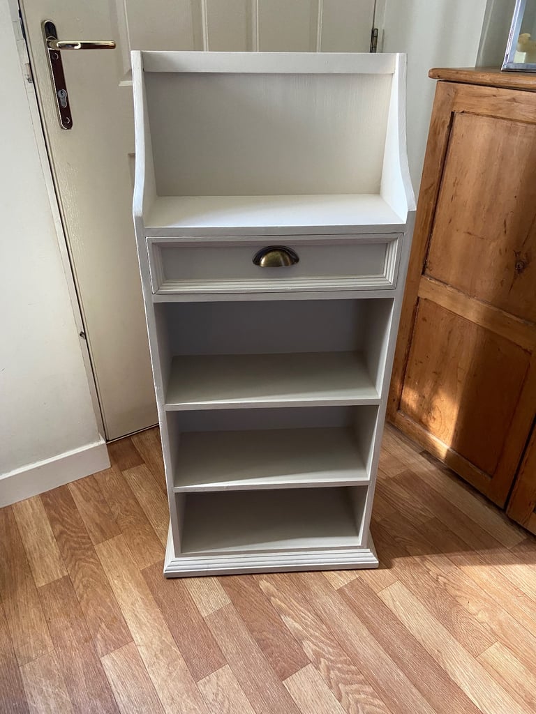 Solid pine slim  bookcase
