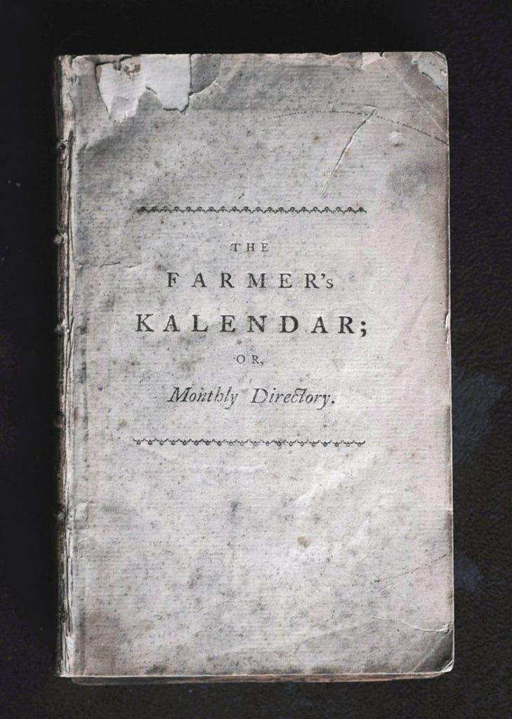 The Farmer's Kalendar or Monthly Directory