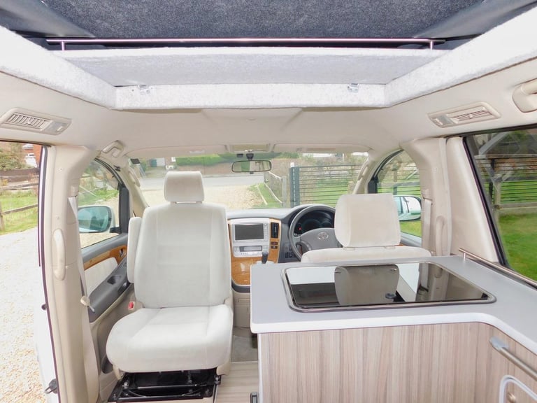 Toyota Alphard AUTOMATIC Petrol 2 Plus 2 Pop Top Campervan for Sale