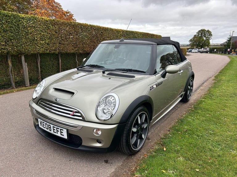 2008 MINI Convertible 1.6 Cooper S Sidewalk Euro 4 2dr Convertible Petrol Manual